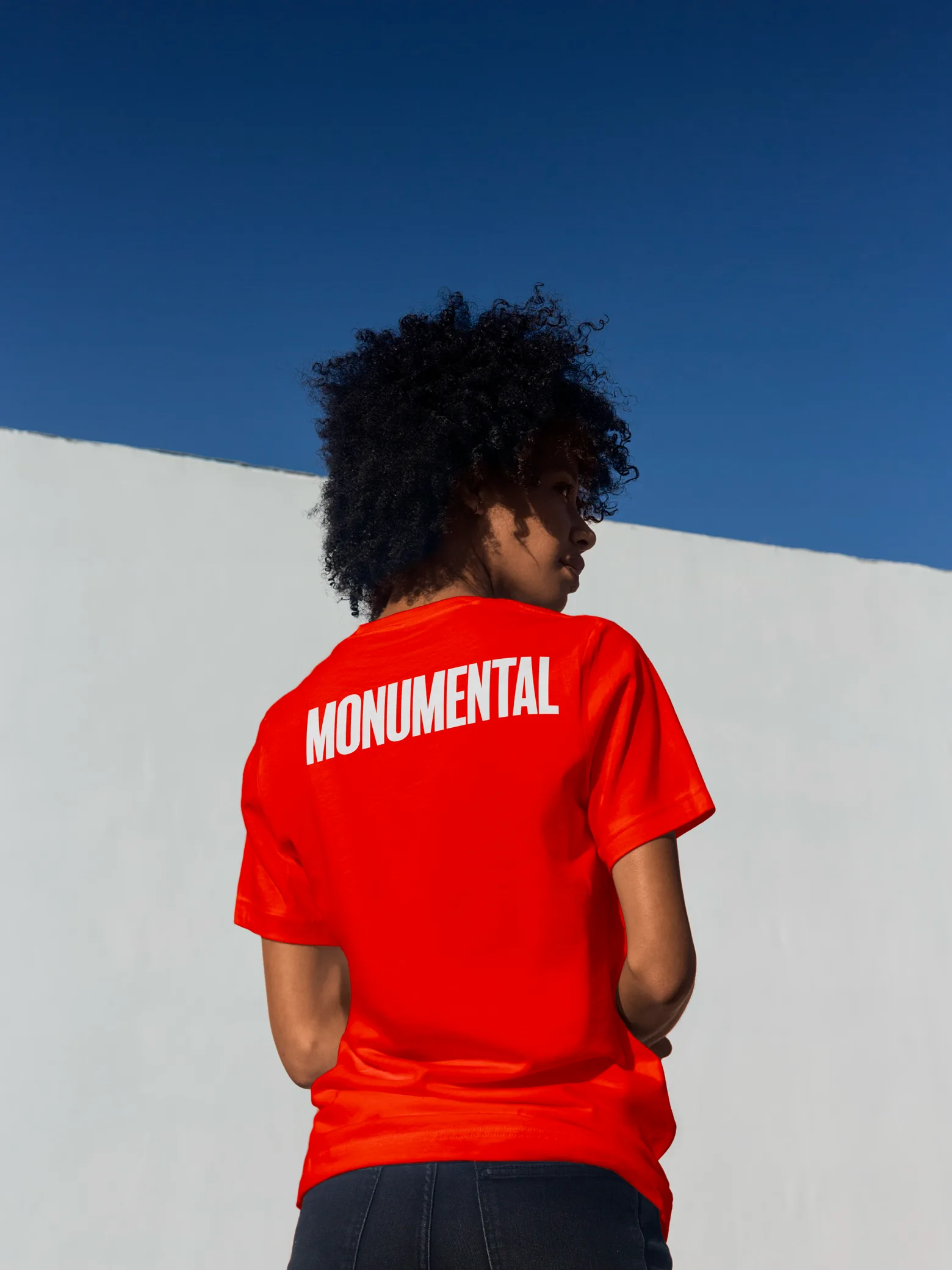 Monumental — branded t-shirt