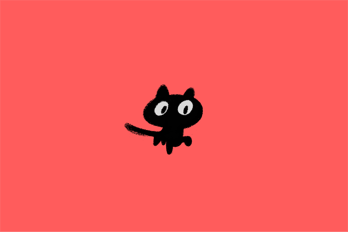 Rumicat — the cat checking over its shoulder